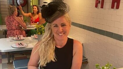 Natasha Cebalo celebrates Melbourne Cup Day at the Coogee Pavilion.