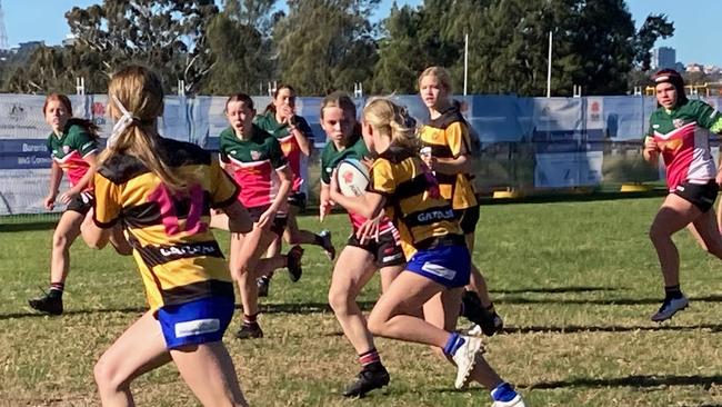 The under 14s girls played a three-way grand final to decide their Sydney Juniors competition.