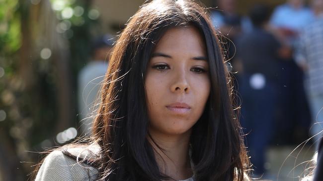 Nicola Teo at an earlier court appearance at Windsor Local Court. Picture: John Grainger