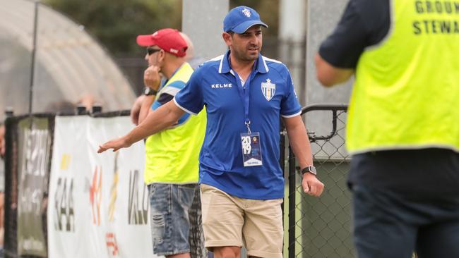 Ex-West Adelaide coach Steve De Giovanniello. Picture: Adam Butler