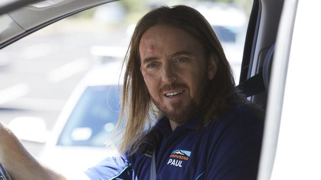 Tim Minchin, pictured in ABC comedy Squinters, will play a free show at the Gold Coast’s new Home of the Arts (HOTA).