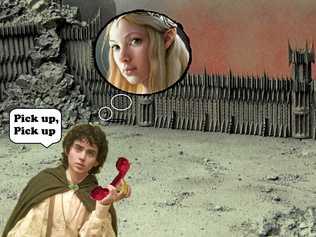 NERVE WRACKING: Picking up the phone to call a girl before caller ID was a bit like "walking through the gates of Mordor" according to Andrew Gale. Picture: Contributed