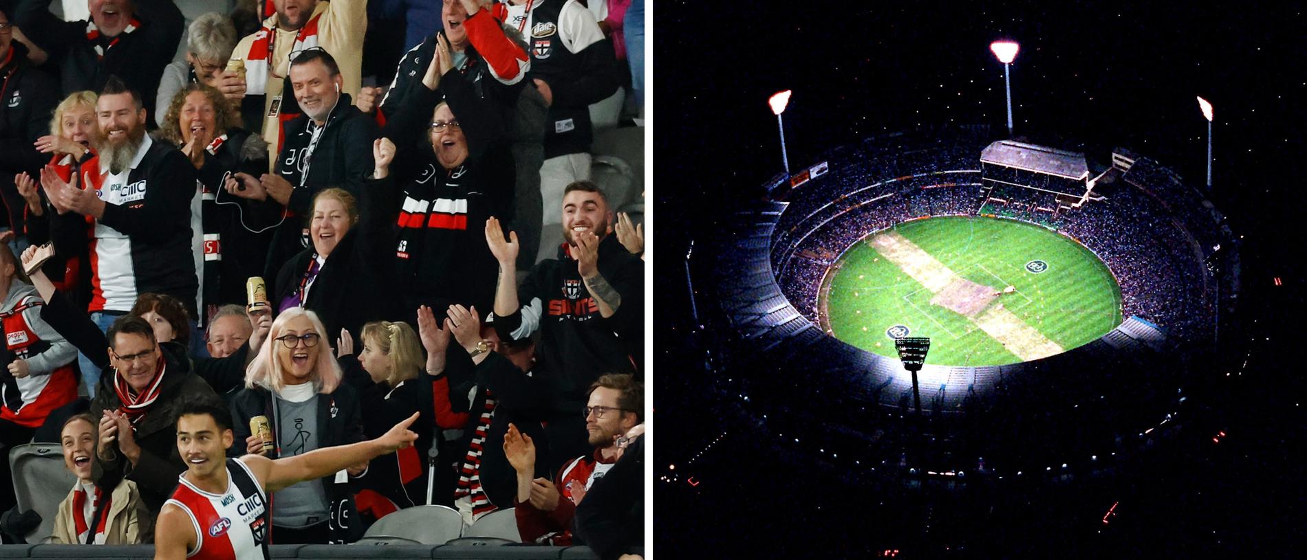 St Kilda is in discussions with the AFL to shift several home games to the MCG in hopes of eventually having a shared tendency setup with Marvel Stadium similar to Essendon and Carlton, reports The Age.