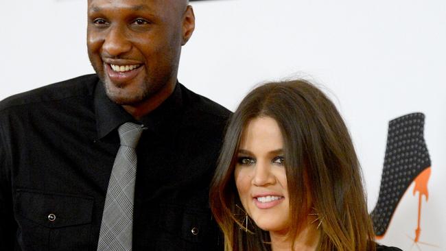 Khloe and Lamar, on-again off-again.