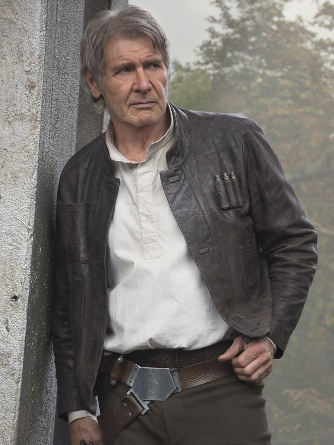 The “old” Han Solo in The Force Awakens (no offence, Harrison!) Picture: Disney