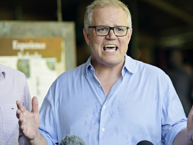 Prime Minister Scott Morrison said his government is backing Australia’s tourism industry. Picture: AAP