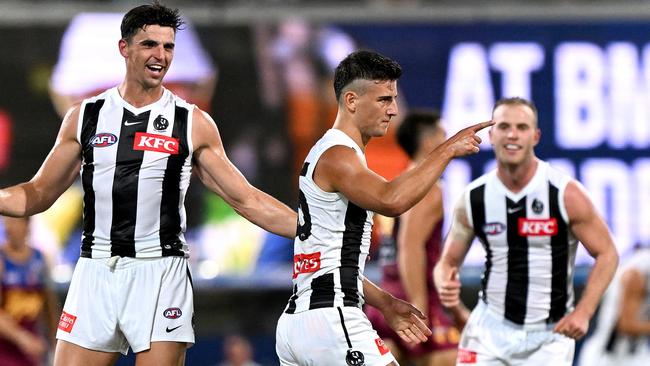 Nick Daicos could be heading for a Brownlow year. Picture: Bradley Kanaris/Getty Images