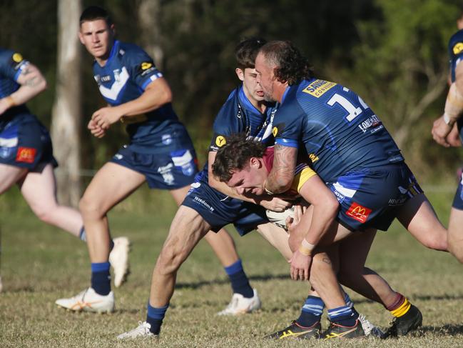 Brothers tackle St Clair in round 11 at Parker Street. Picture Warren Gannon Photography