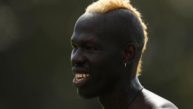 Aliir Aliir looks ready to go to another level in 2019. Pic: Getty Images