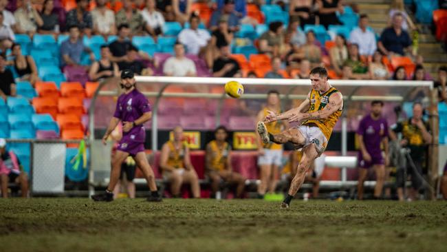 Jack Kluske in the 2023-24 NTFL Men's Grand Final between Nightcliff and St Mary's. Picture: Pema Tamang Pakhrin