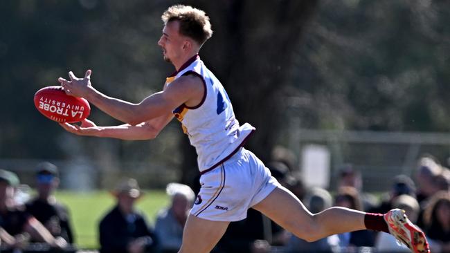 Teague Van Zwienen in action for South Morang. Picture: Andy Brownbill