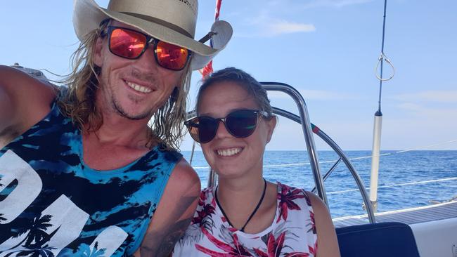 Jake Shepherd and Tamara Ilic are stranded Aussies sailing from Panama to Australia in a desperate attempt to return home.