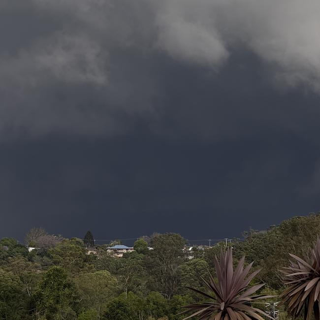 A dangerous storm in the Sunshine Coast has Trick or Treaters running for cover.