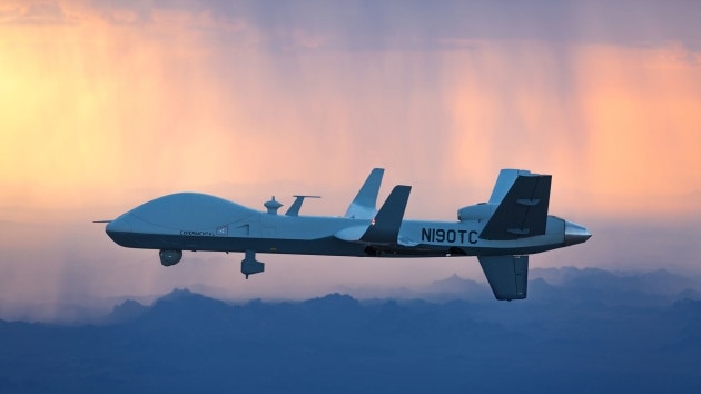 MQ-9B SkyGuardian Army drone. Picture: Supplied