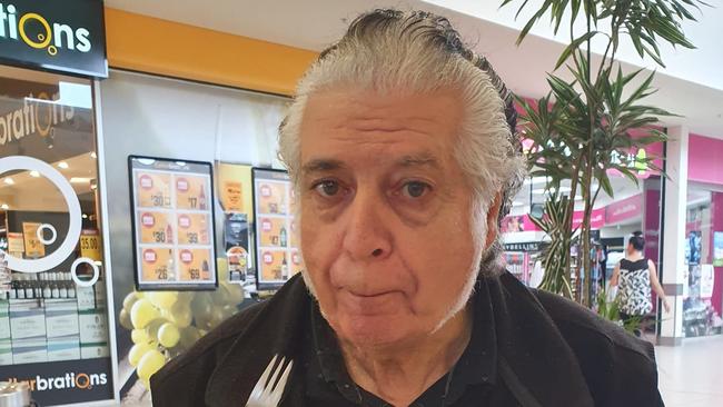 Domenico Amuso died on Whitmore Square outside a Vinnies men’s shelter in June. Picture: Facebook/Julian Evans