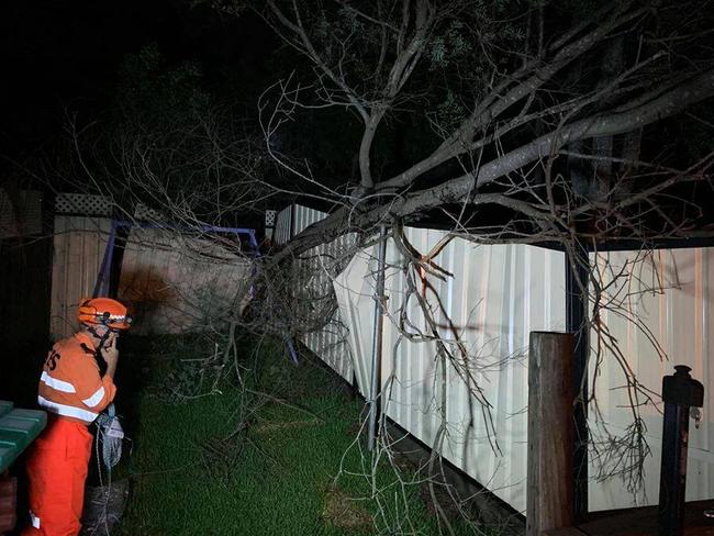 Central Coast SES units are working through the emergency backlog. Picture: Gosford SES