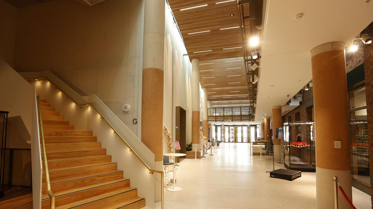 Inside the new home of Queensland Ballet at West End. Picture: Lachie Millard