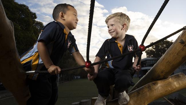 The expansion of the state government scheme will allow stand-alone private preschools to be allocated up to $10m from the new funding Picture: Brett Hartwig.
