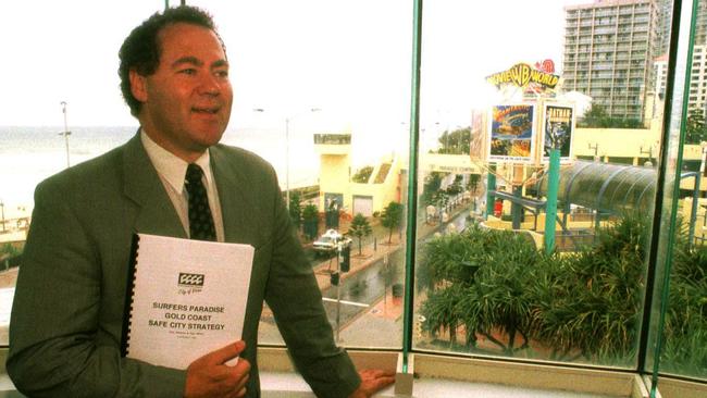 Ray Stevens became the mayor of the new Gold Coast council