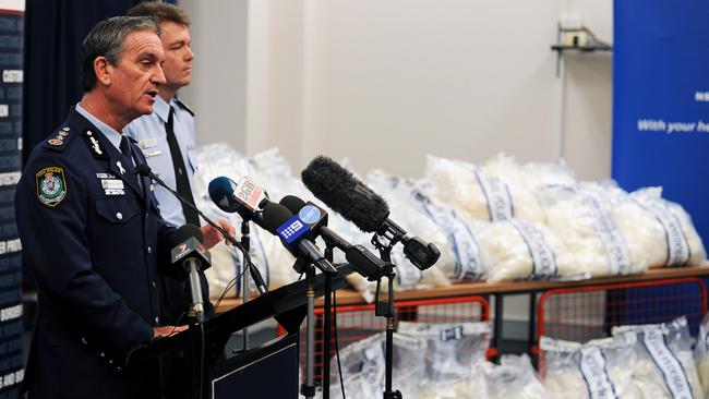 It is one of the biggest drug busts in Australia. Picture: Justin Sanson