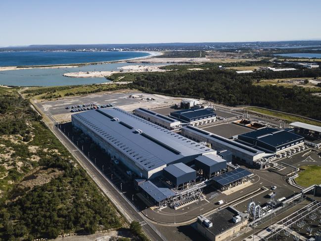 The Sydney Desalination Plant at Kurnell. Picture: Brook Mitchell/Getty Images