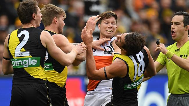 Toby Greene will be looked at by the MRP. Picture: AAP Images