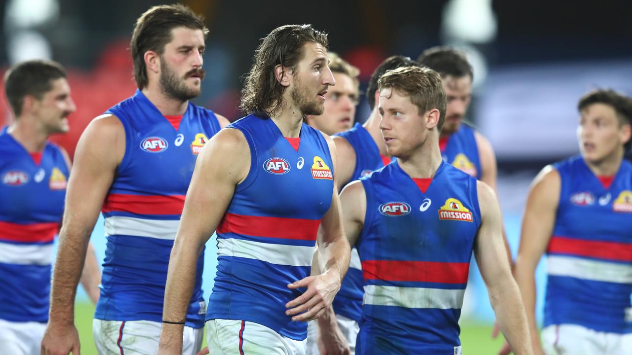 Lachie Hunter will miss the Round 8 clash with the Suns (Photo by Chris Hyde/Getty Images).