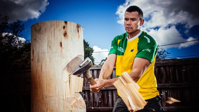 Laurence O'Toole from Doncaster is a member of the Australian Timbersports team. Laurence is heading off to represent Australia at the Timbersports World Championships in Innsbruck, Austria in early November (the World Championships take place on 14 & 15th November).