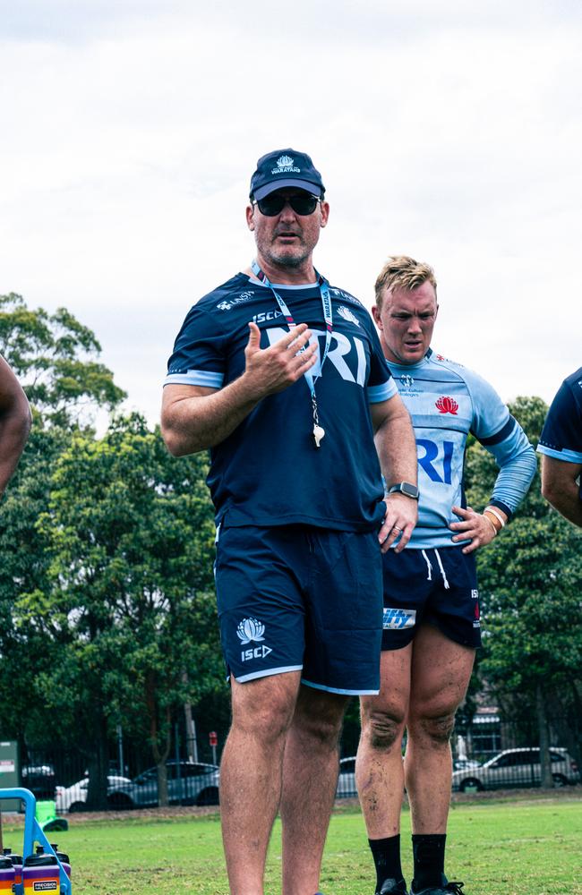 McKellar at training. Picture: NSW Waratahs