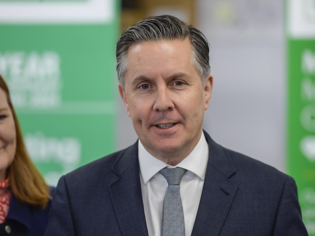 The Minister for Health and Aged Care, Mark Butler at the Marion Medicare Urgent Care Clinic. Picture: RoyVphotography