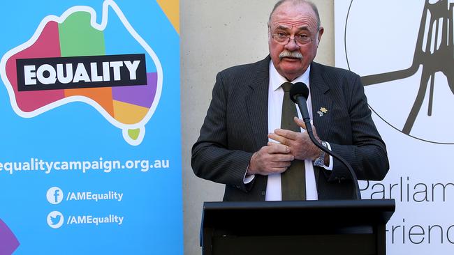 MP Warren Entsch is one of the key Liberals pushing for a free vote on the issue of marriage. Picture Kym Smith