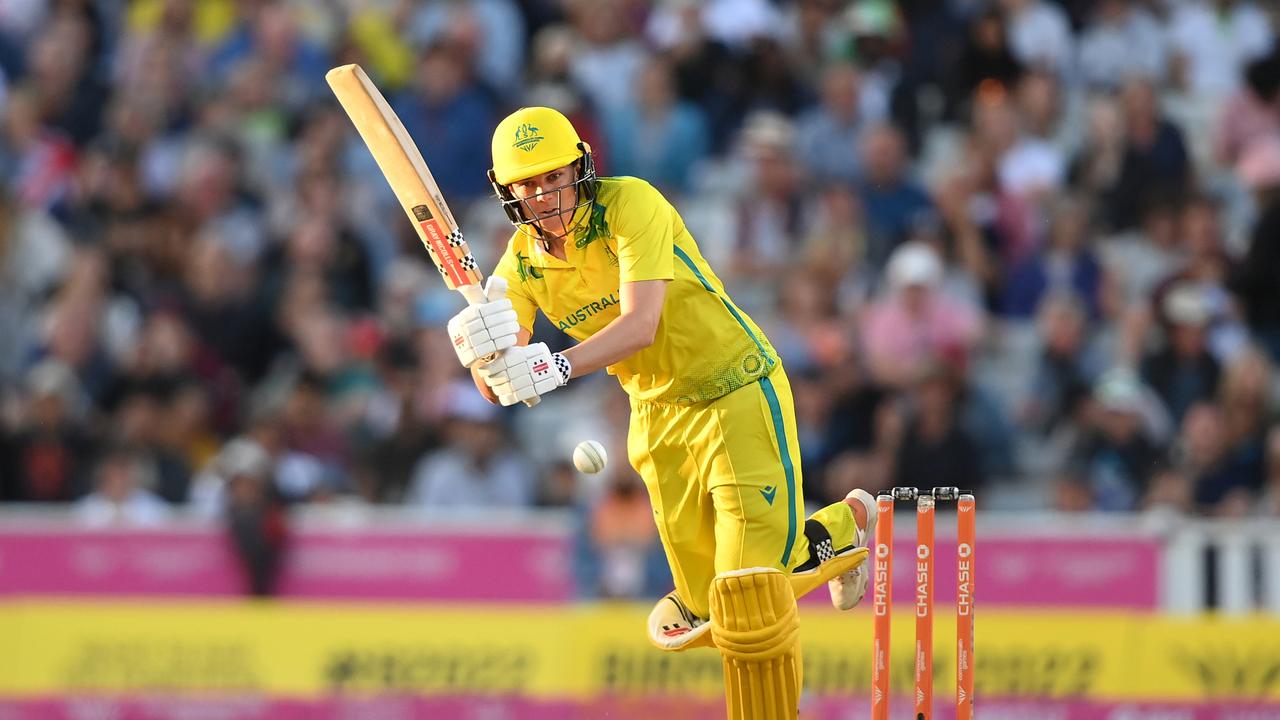 Australia had several wobbly moments in its run chase.