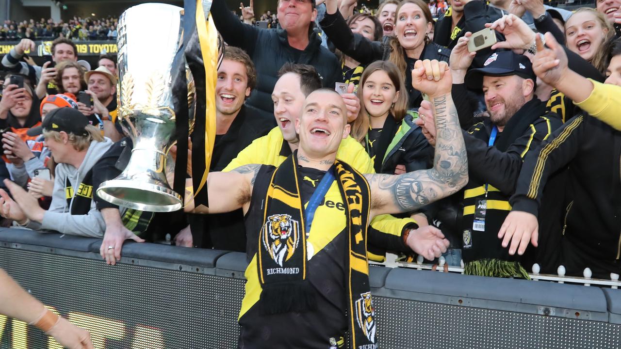 Dustin Martin is keen for another one of these. Picture: Alex Coppel