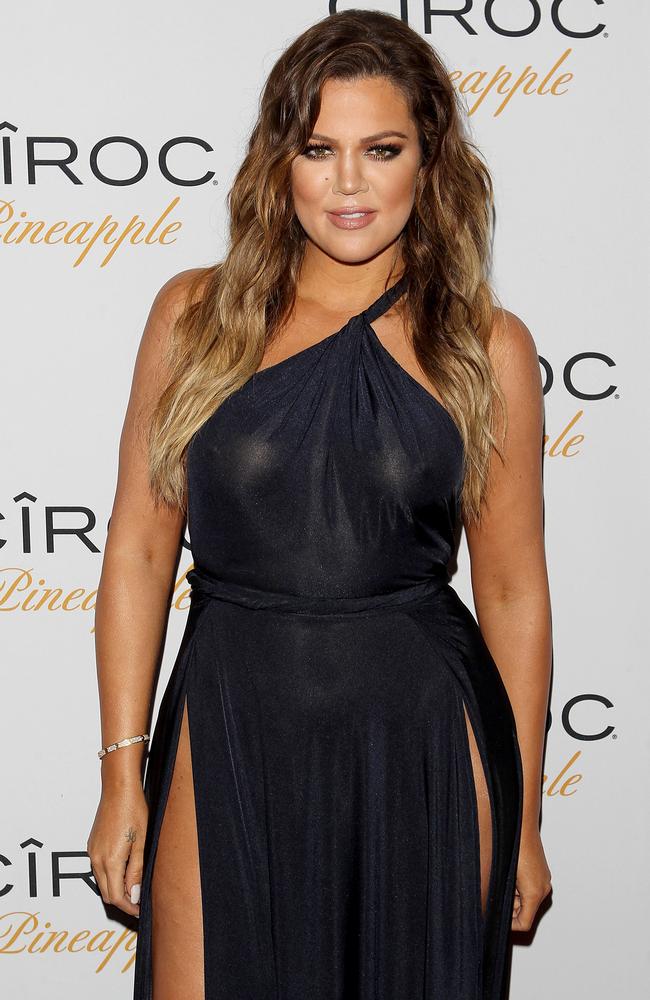 Khloe Kardashian Wears Body Makeup in a Daring Dress for French Montana's  Birthday