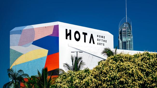 The Gold Coast Arts Centre – it got an overhaul with the HOTA branding.