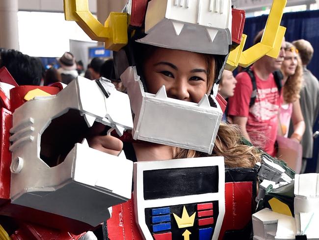 SAN DIEGO, CA - JULY 27: Fans attend Day 4 of Comic-Con International 2014 on July 27, 2014 in San Diego, California. (Photo by Frazer Harrison/Getty Images)