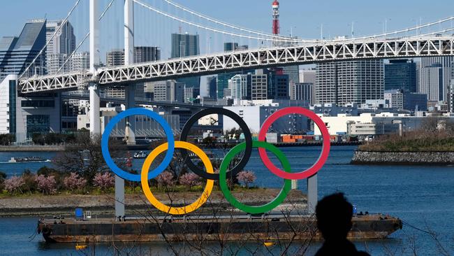 The International Olympic Committee is ‘committed’ to holding the 2020 Games in Tokyo as planned despite the widening new coronavirus outbreak, the body's president has pledged. Picture: AFP