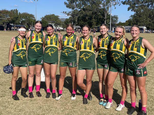 The Maroochydore girls had a gripping win.