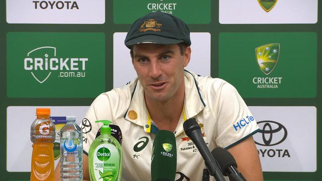 Pat Cummins had an ice-cold reaction to a wild Pakistan claim.