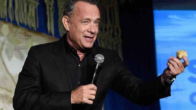 Take a bite of the literary pie ... Tom Hanks’ short stories are bestsellers. Picture: Getty Images