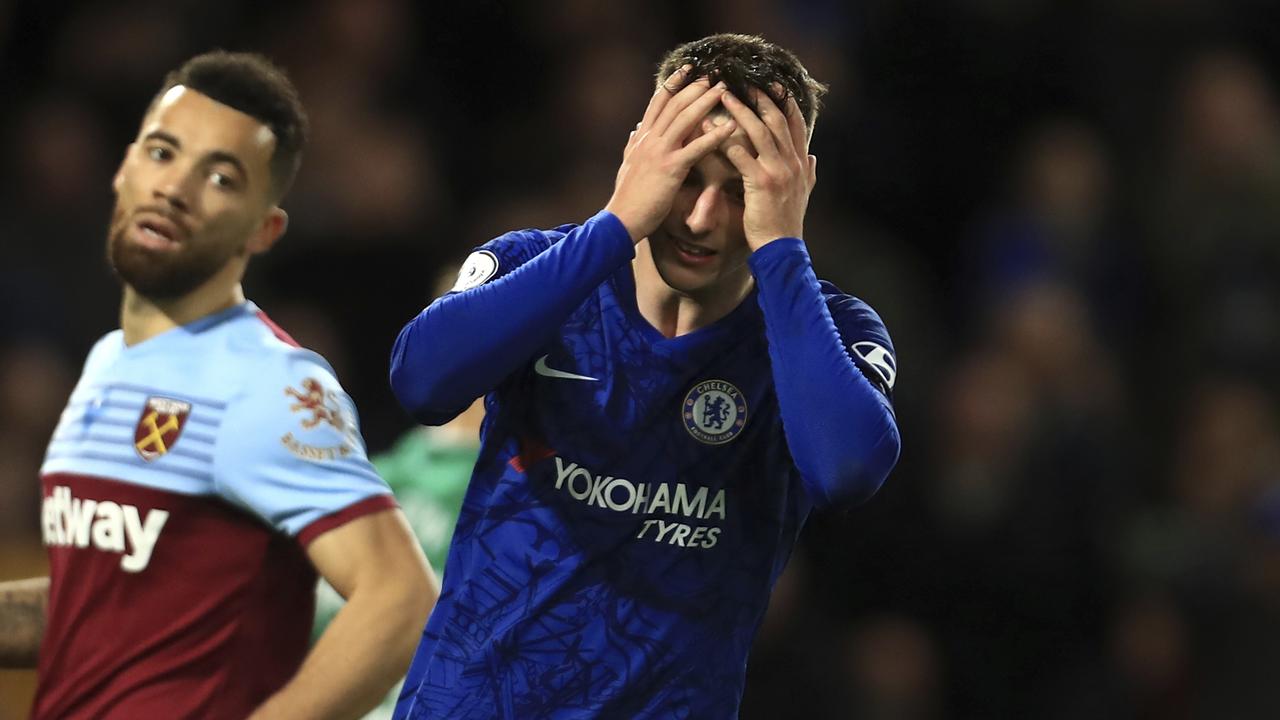 Chelsea dropped points against strugglers West Ham