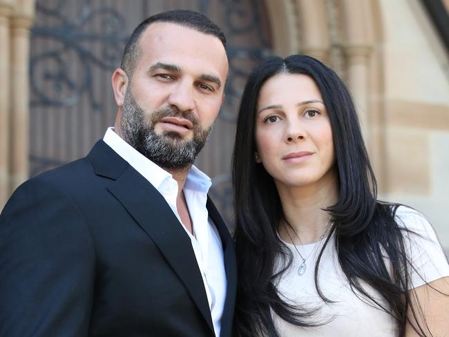 Leila and Danny Abdallah forgave the man who killed their three children. Picture: David Swift