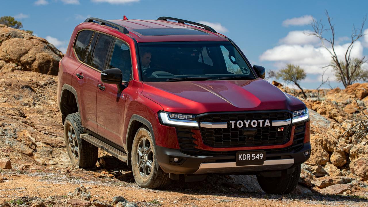 The LandCruiser is great for long road trips.