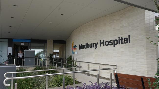 Modbury Hospital. Picture: NCA NewsWire / Dean Martin