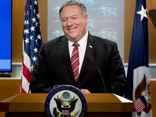 Secretary of State Mike Pompeo says “there is a significant amount of evidence this came from that laboratory in Wuhan”. Picture: Andrew Harnik