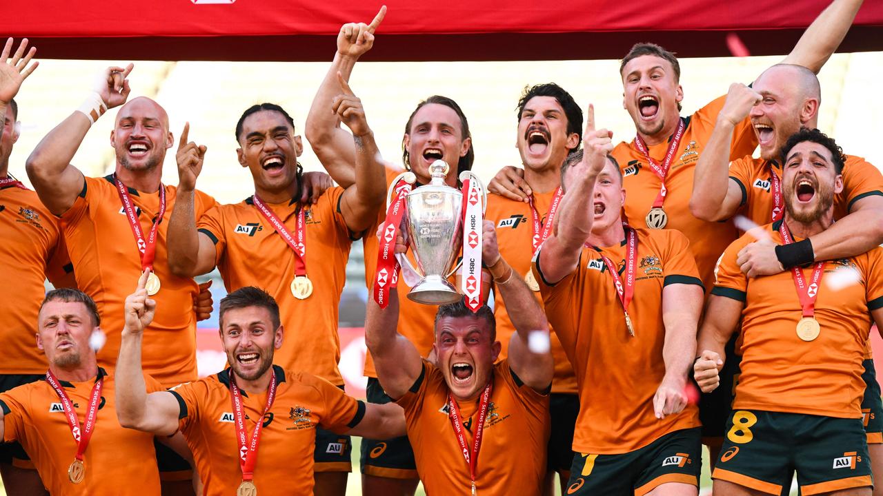 Australian rugby 2022 Australia win World Series Sevens crown, Los