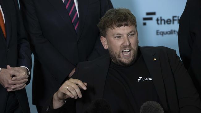 Dylan Alcott said those taking advantage of the NDIS could get stuffed. Picture: NCA NewsWire / Gary Ramage