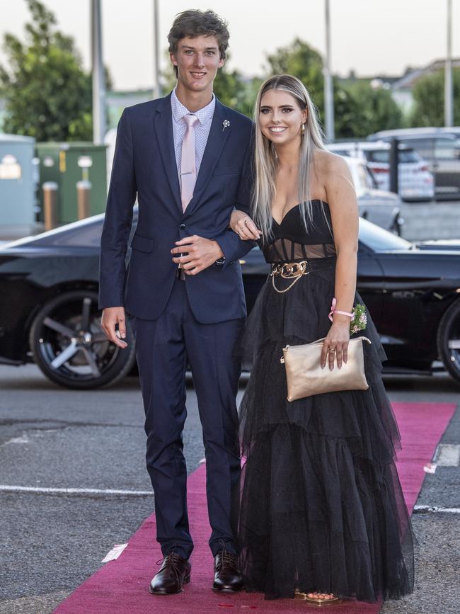 Hugh Spackman and Shayla McGrath. St Ursula's College formal. Friday. 20th Nov 2020