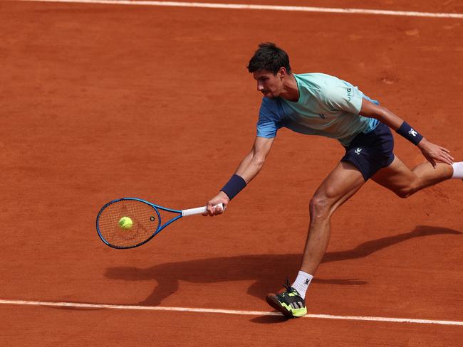 Alexei Popyrin made the fourth round of the French Open for the first time.