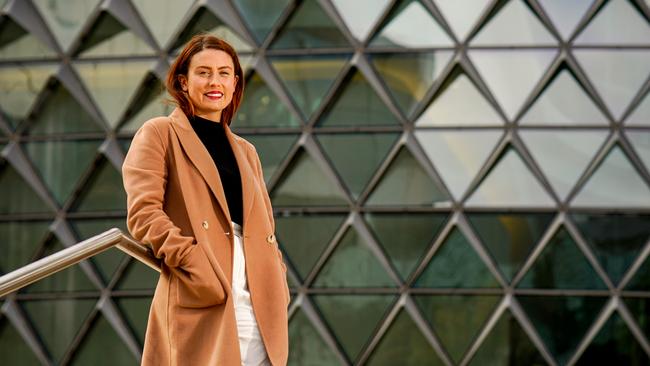 SAHMRI researcher Dr Hannah Wardill. Picture: Mike Burton